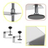 GYWHOOFT Drawer Front Installation Clamps,2 PCS Stainless Steel Drawer Fixing