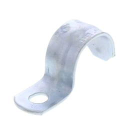 Generic MC Cable 3/8"" Strap One Hole for MC Wire or BX Wire 3/8"" Size for 14/2, 14/3, 12/2, 12/3, 12/4, 10/2, 10/3 MC Wire Size (50), Steel