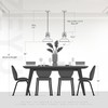 zeyu Farmhouse Pendant Light, 1-Light Industrial Hanging Light Fixture 11-inch,