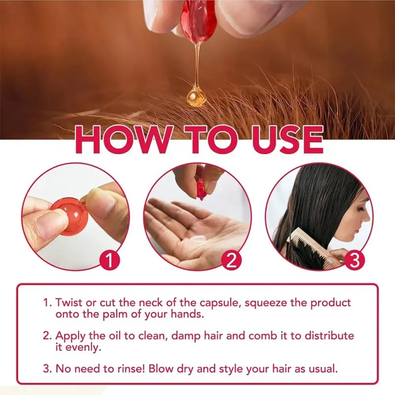 Vitaminas Para Cabello Elikana Con Aceites Naturales