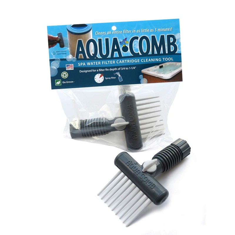 Aqua Comb Spa Filter Cleaner Tool: Filter Comb for Hot