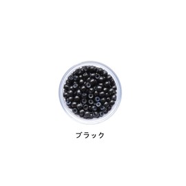 200pcs Micro Ring Link 3.0mm Hair Extension Link Beads For Wig (Black)