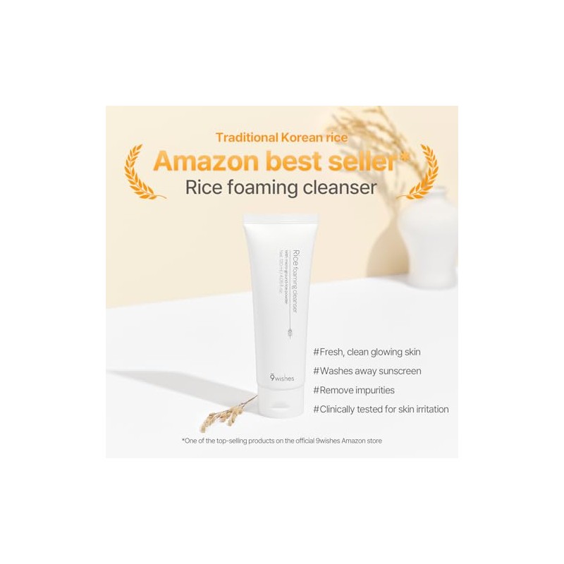 Cotheon Rice Foaming Cleanser, 120 ml