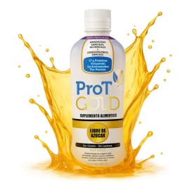 Protgold Proteína Colágeno Hidrolizado Líquido 887ml Frutos Rojos