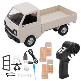1:16 RC Truck Model 4 Wheel Drive Toy Car with 2.4G Wireless Remote Control USB Charging