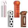 JarThenaAMCS 48Pcs Sport Bookmarks Rulers Basketball Football Soccer Baseball Reading