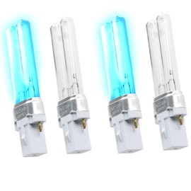 coospider-repta 4 Pack LB4000 Replacement Bulb for LB4000 AC4300BPTCA, AC4825, AC4850PT & AC4900CA, 5w Pond Pump & Filter UVC Replacement Lamp Suitable for The 200 & 300 Gallon Models