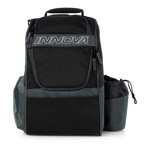INNOVA Disc Golf 2019 Adventure Pack Backpack Disc Golf Bag - Black