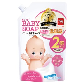 Kewpie Full Body Foam Soap, Baby Soap Scent, 23.7 fl oz (700 ml) (2 Refills)