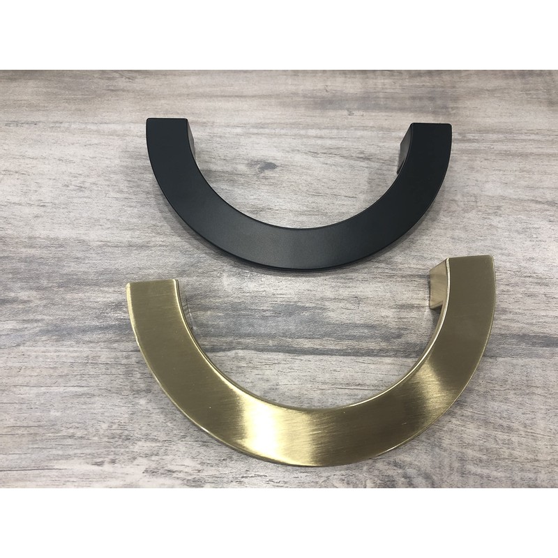 Tsnamay 5.71"/145mm Cabinet Pulls Semi-Circular Antique Pull Knobs Traditional Symmetrical