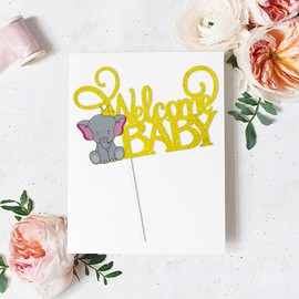 Decoración para tarta con diseño de elefante