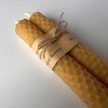 100% Pure Beeswax Dinner Candles, Subtle Honey Smell, Gift for