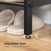 HOOBRO Shoe Rack, 5-Tier Shoe Storage Unit Flat & Slant