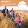 Vaguelly 10Pcs Rubber Band Powered Aircraft Airplane Model Throwing Glider