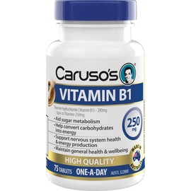 Caruso's Buy Caruso's Vitamin B1 75 Tablets Online