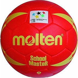 Molten Unisex's School Master Kids Handball Ball Gr. 3, red/Yellow, 3