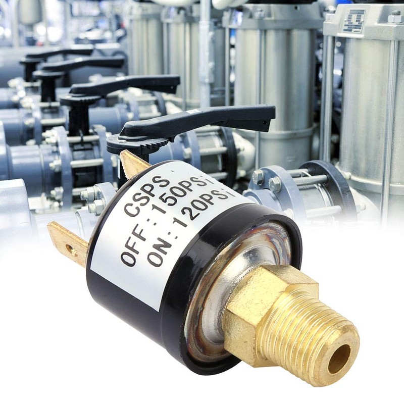 Pressure Switch 120-150 Psi 110-220V Air Compressor Pressure Switch for