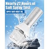 GAsupply 14x1.5 28mm Shank Lug Bolts, 20pcs Chrome Conical Seat