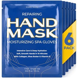Máscara de mano – Guantes de colágeno para manos secas y agrietadas, cuidado hidratante profundo | Tecnología inteligente de bloqueo de humedad, hidra