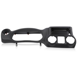 DOTCOM Dash Instrument Cluster Trim Panel Bezel Compatible With Jeep Wrangler 2011 2012 2013 2014