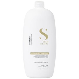 Alfaparf Milano Semi Di Lino Diamond Shine Illuminating Hair Conditioner - Sulfate Free - For Normal Hair - Safe on Color Treated Hair - Paraben and  