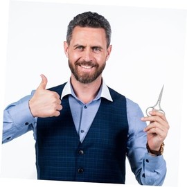 PartyKindom Multi-Function Beauty Scissors Set Compact Stainless Steel Eyebrow Nose Hair Scissors for Men and Women Portable Grooming Tool for Eyebrow Grooming and Facial Hair Care