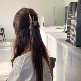 Half-moon hair pin (KYR-WF319E7) / 반달 헤어 집게핀 (KYR-WF319E7)
