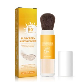Mineralische Sonnencreme, Sonnenschutz Puder, Mineral Sunscreen Setting Powder for Face & Scalp, SPF 50