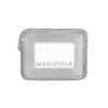 Mariposa Rope Statement, 4x6 inch picture frame, silver