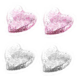 WOONEKY Reusable Eye Gel Pack Heart Shape for Eye Fatigue Dark Circles Eye Cool Pad