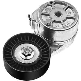 A-Premium Belt Tensioner Assembly Compatible with Dodge Caravan Grand Caravan Chrysler Town & Country 01-07 Liberty 02-05 Wrangler 2003-2006