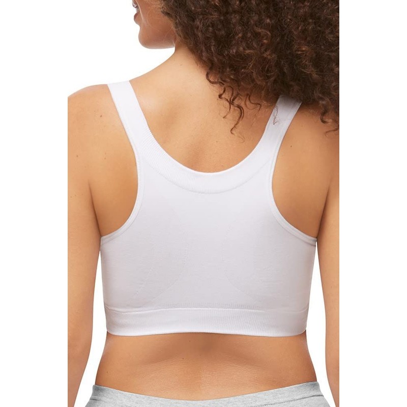 AMOENA Theraport Post Surgery Bra - White - L