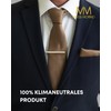 Massi Morino Men's Tie with Pocket Square Set, Including Cufflinks,