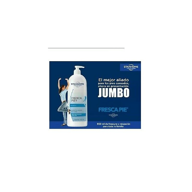 Lorelis Lab STANHOME Fresca Pie 930 ml. Crema para pies