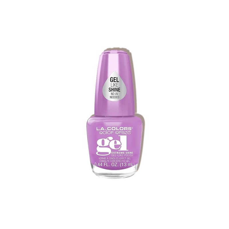 L.A. COLORS Color Craze Extreme Shine Gel Polish, Jazzy CNL228