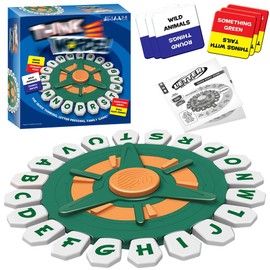 Wortspiel für Kinder, Wörter Sturm Spiel Brettspiele Buchstaben Spiel Wortspiel Buchstaben Drücken Wörter Spiele mit Timer Familienspiele Denkwortspiel Partyspiele Gesellschaftsspiel für 2–8 Spieler