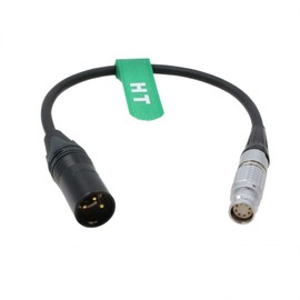 HangTon 24V Power Cable for ARRI Alexa 35, Alexa Mini, Amira, Alexa Mini LF Camera XLR 3 Pin to 8 Pin 30cm
