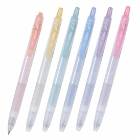 PILOT Juice Muted Color Set, Gel Ink Rollerball Pens, Fine Point 0.5mm, Assorted Colors, Pack of 6, LJU-15-6CKU