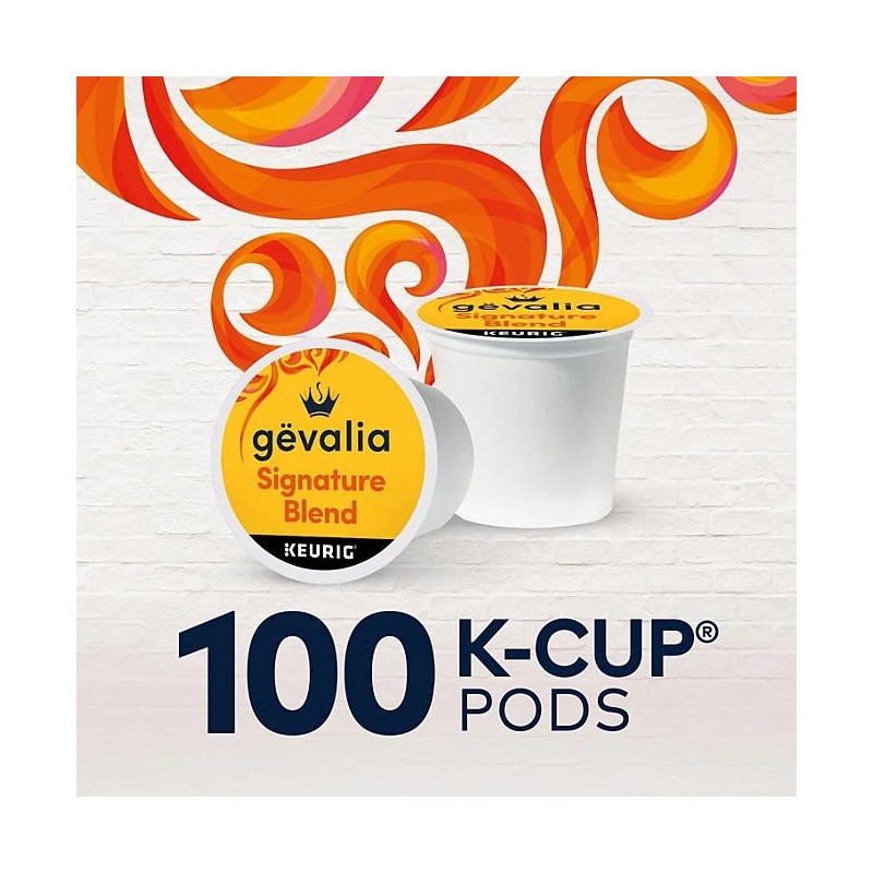 Gevalia Mild Roast K-Cup Coffee Pods, Signature Blend (100 ct.)