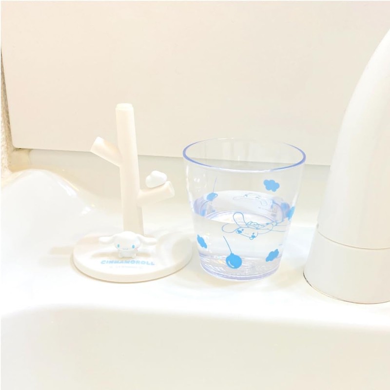 Hassey Top-in Mini Gargle Cup & Stand Cinnamoroll SR-3380
