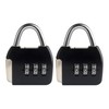 UP Security Small Combination Lock, 3 Digit Combination Padlock, Travel