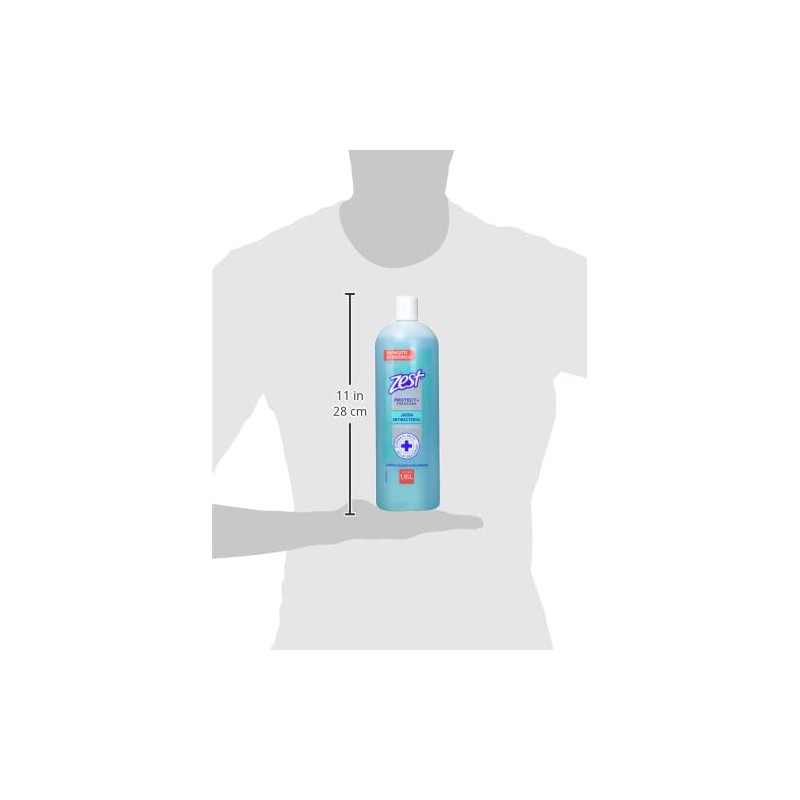 Jabón Líquido Antibacterial Zest Tomillo y Té Verde 1.15 L