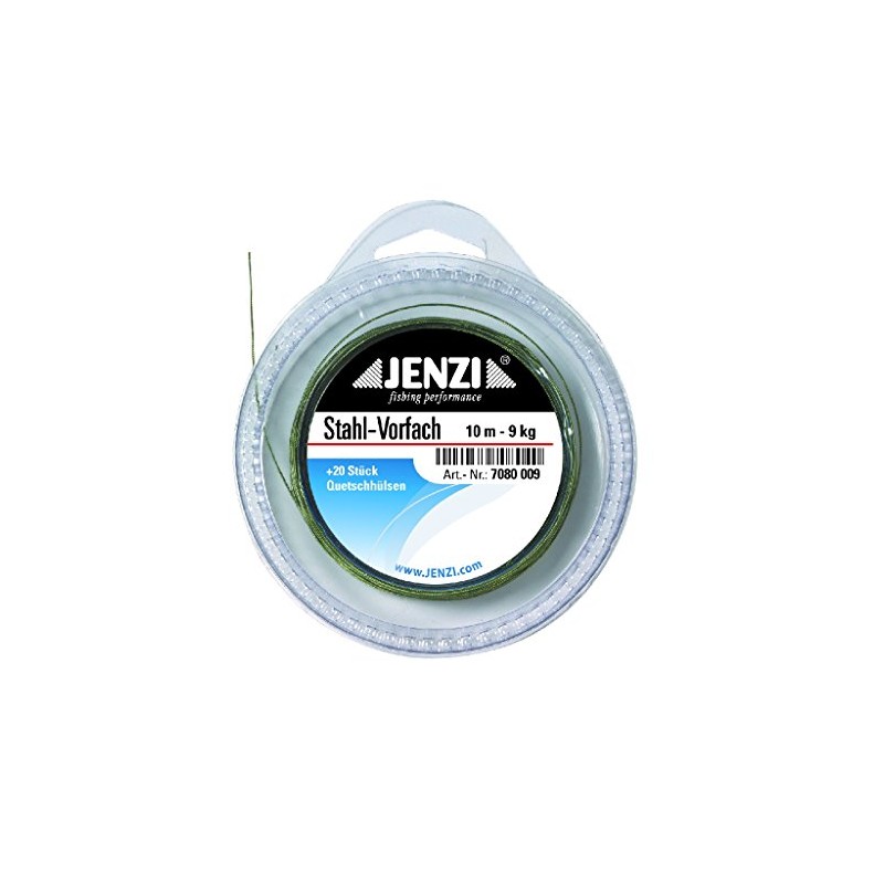 Jenzi 9kg Unisex Wire Track on 10m Reel with 20