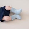 KYTE BABY Quarter Socks Combo 5-Pack w/Grips, Cloud/Oat/Fog/Slate/Navy, 6 Months