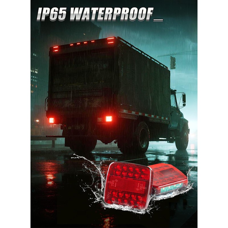OOGKA Wireless Trailer Lights Magnetic, Portable Wireless Trailer Lights Kit,