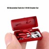 LAFEINA RC Crawler Decoration Accessories Tools Mini Decorative Wrench Hammer