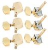 String Tuning Key for SemiClosed Guitar 3 Left 3 Right
