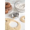 Fox Run Donut Cutter, Tin-Plated Steel, 3-Inch