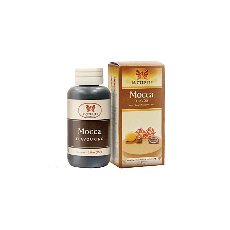 Butterfly - Flavoring Paste, Pack of 1 (Mocca, 60ml)