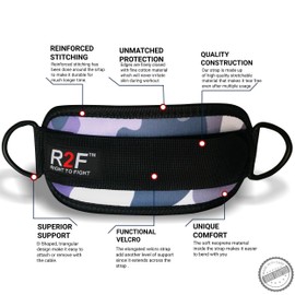 R2F Ankle Straps for Cable Machine Attachments - Pack of 2 Fitness Straps Gym Cuffs for Kickbacks, Glute Workouts, Leg Extensions, Curls, Booty Hip Abductors Exercise for Men and Women